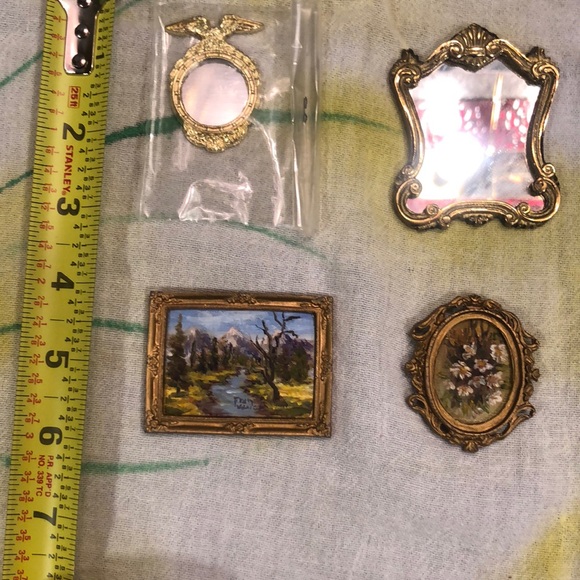 Other - Vintage Miniature mirrors and paintings